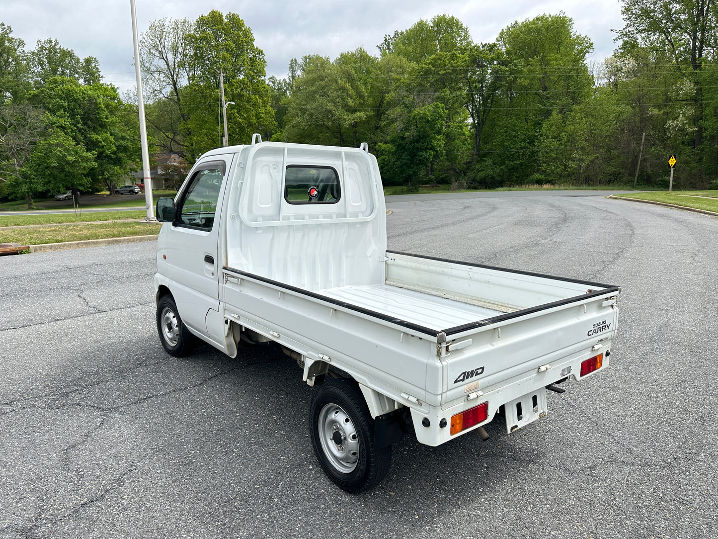 1999 SUZUKI CARRY -4WD - POWER WINDOWS - FUEL INJECTED - 2 SPEED TRANSFERCASE -A/C — LOT#848