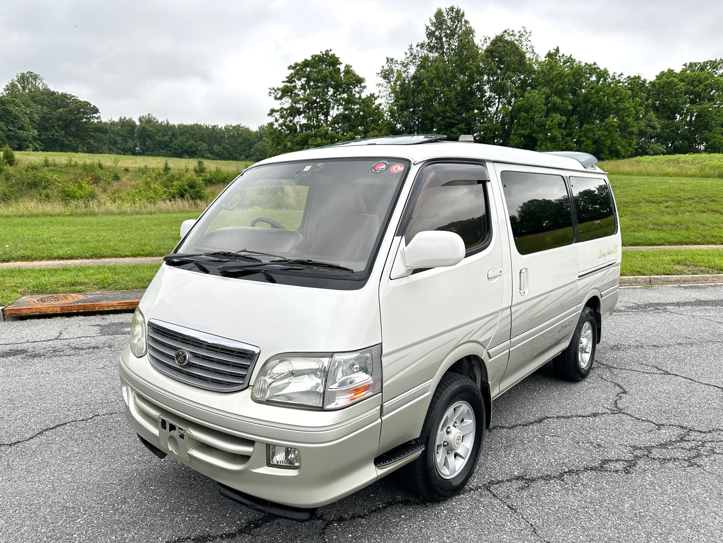 2000 TOYOTA HIACE SUPER CUSTOM LIVING SALOON EX 4WD — INTERCOOLER TURBO DIESEL