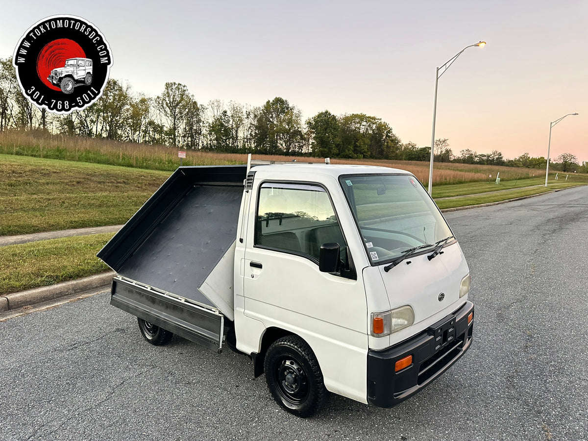 1998 SUBARU SAMBAR 3-WAY DUMP 4WD - 5,485 MILES — LOT#953