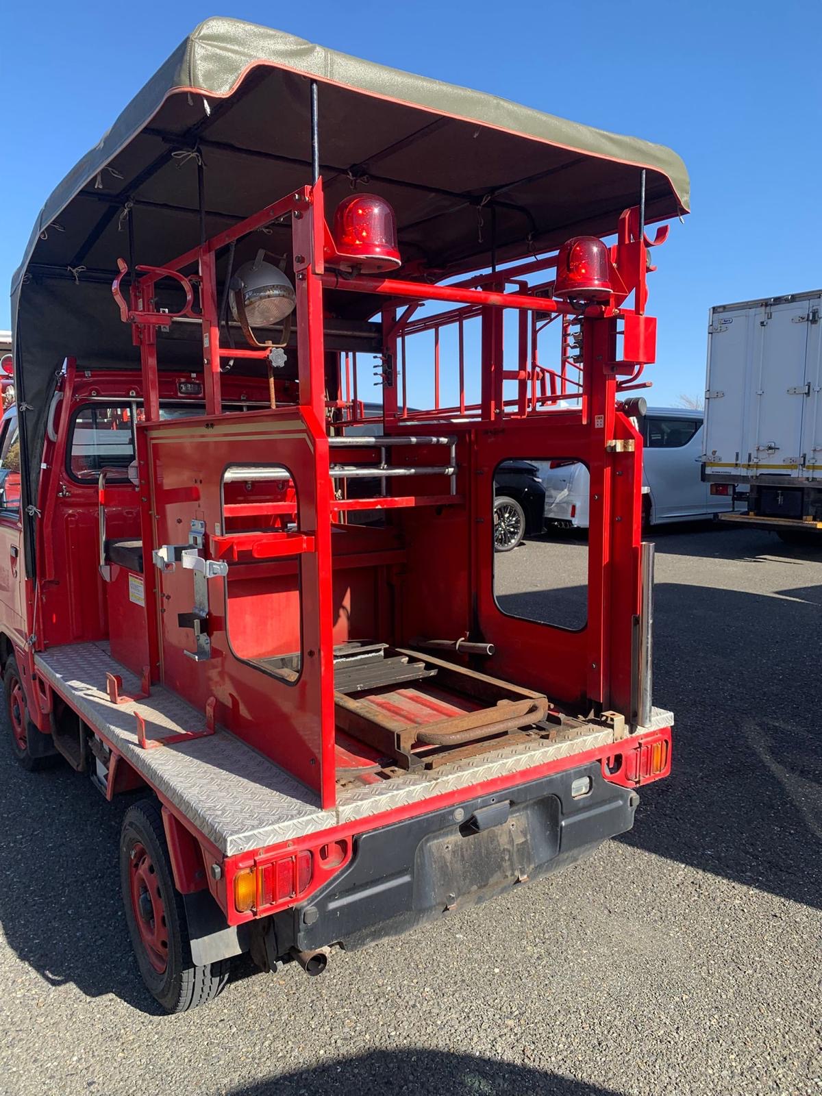 1998 SUBARU SAMBAR FIRE TRUCK 4WD