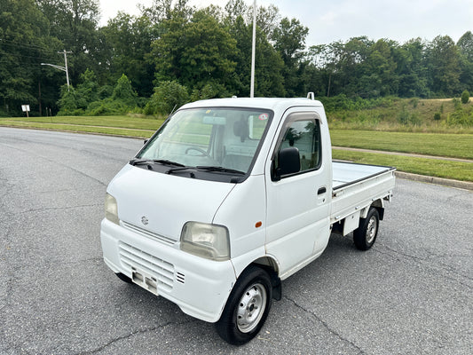 1999 SUZUKI CARRY -4WD -FUEL INJECTED -2 SPEED TRANSFER-CASE  -AIR CONDITIONING — LOT#598