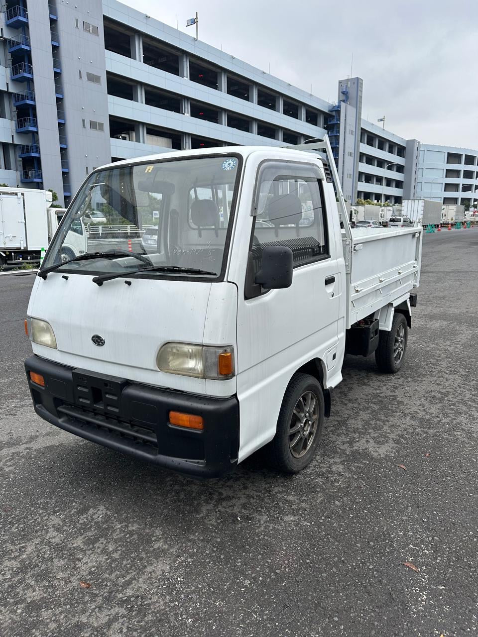 1993 SUBARU SAMBAR HIGH SIDE DUMP 4WD - A/C