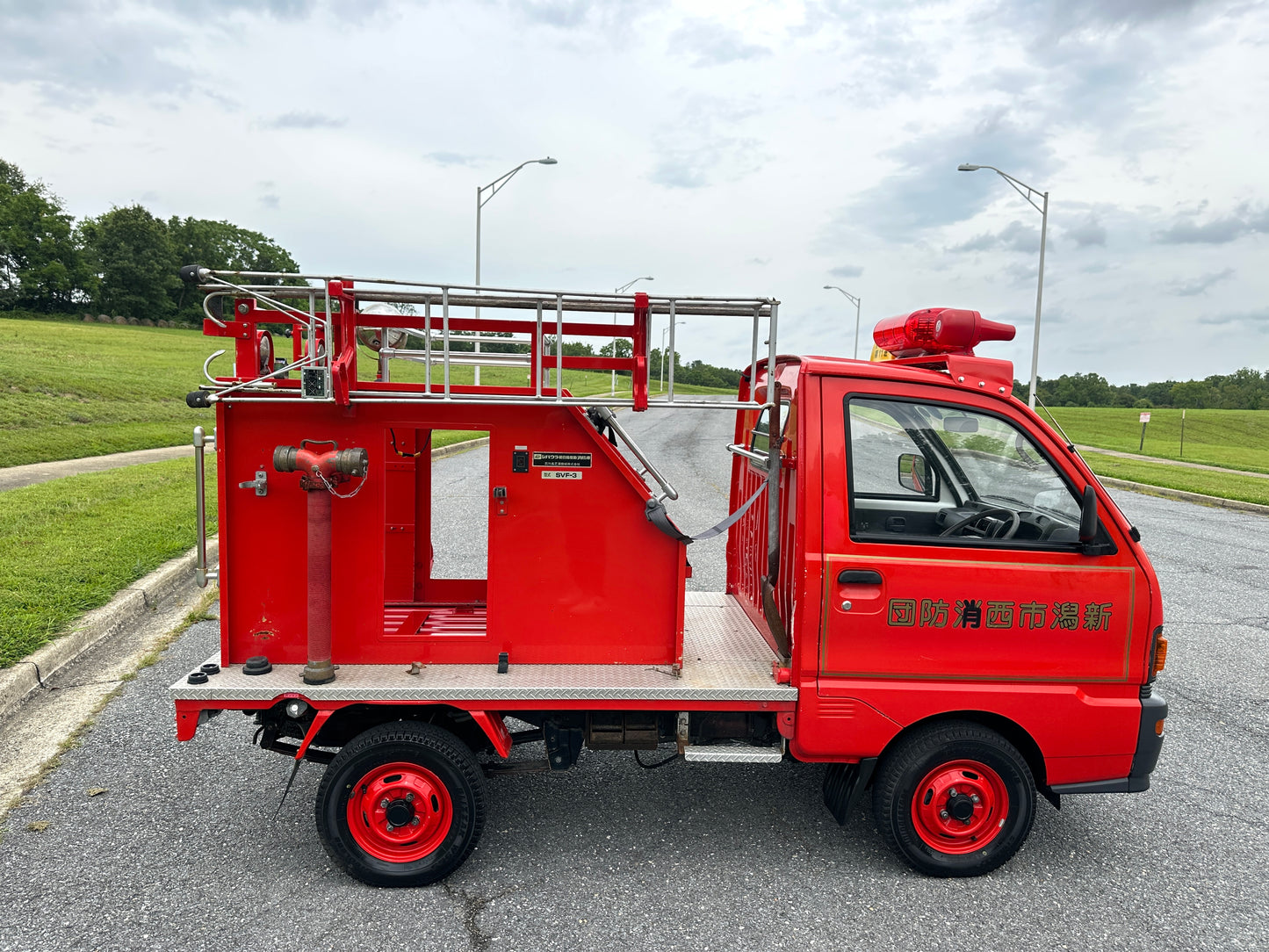 1994 MITSUBISHI MINICAB FIRE TRUCK 4WD V-U42T — LOT#885