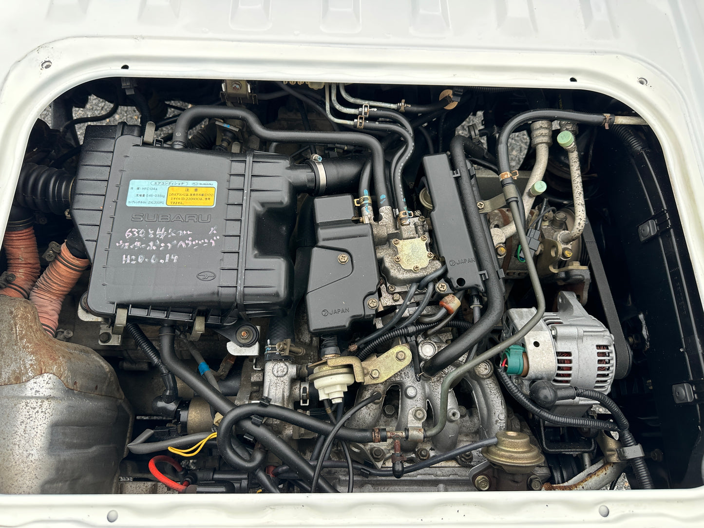 1998 SUBARU SAMBAR SPECIAL 4WD - A/C — LOT#668