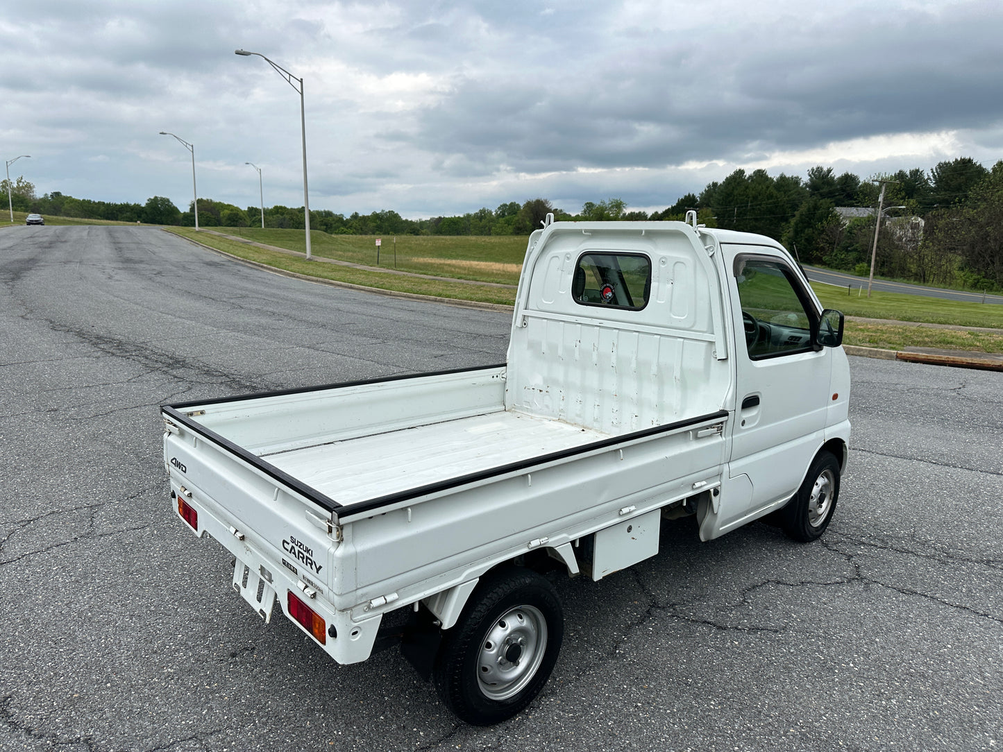 2001 SUZUKI CARRY 4WD - FUEL INJECTED- 2 SPEED TRANSFERCASE - ONLY 25k MILES — LOT#876