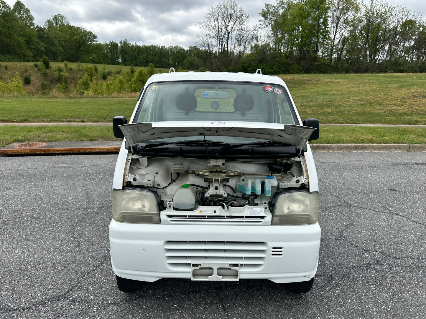 1999 SUZUKI CARRY -4WD - POWER WINDOWS - FUEL INJECTED - 2 SPEED TRANSFERCASE -A/C — LOT#848