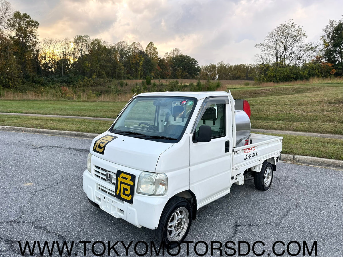 2000 HONDA ACTY SDX FUEL TANKER - 4WD - A/C — LOT#993