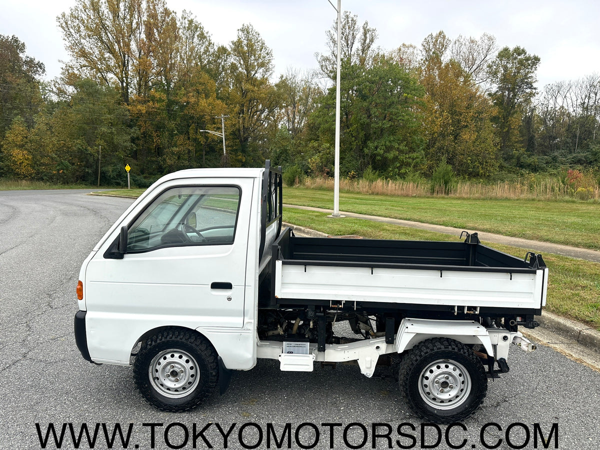1998 SUZUKI CARRY 3-WAY DUMP - 4WD - A/C - 35k MILES — LOT#956