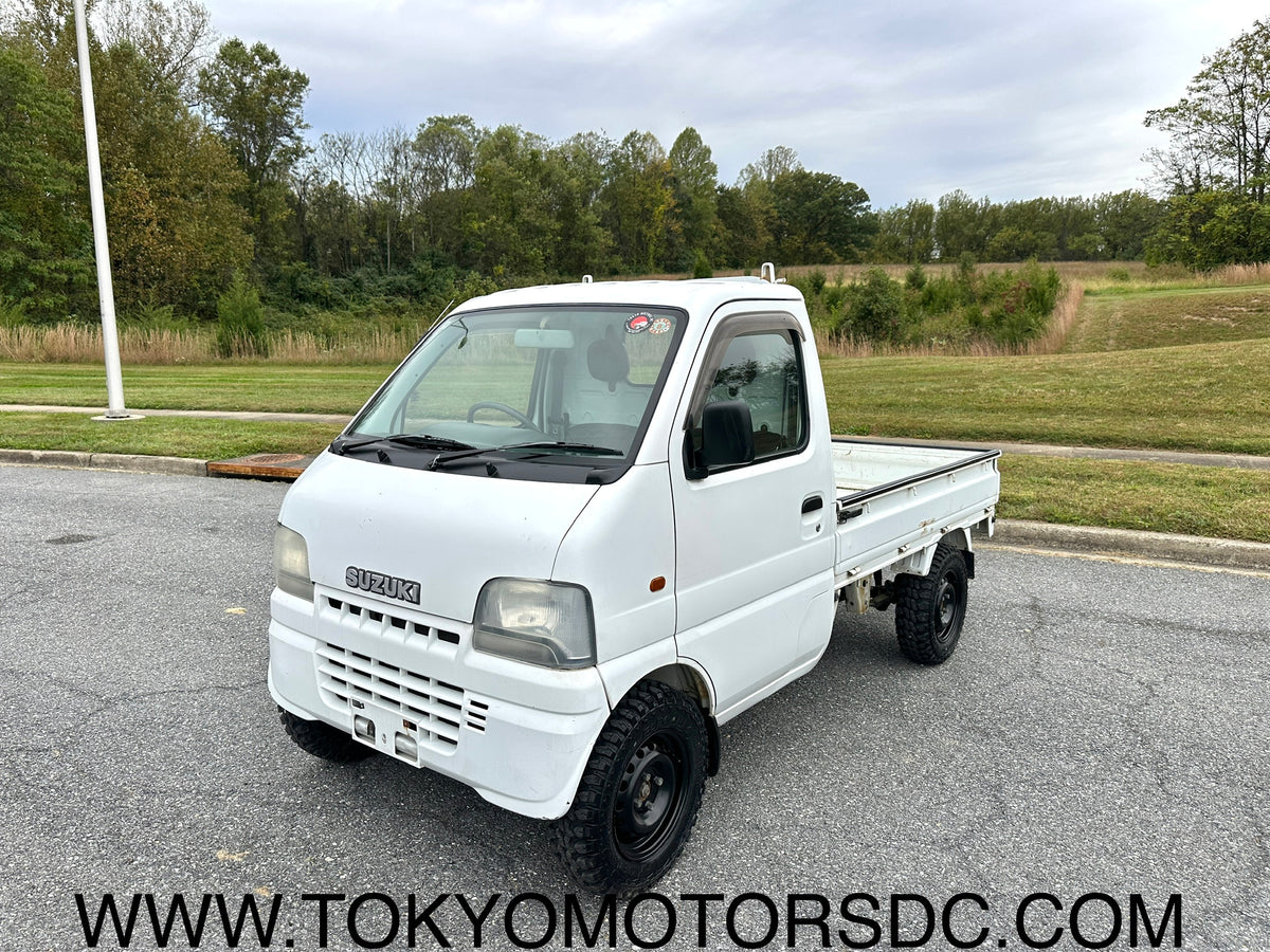 2000 SUZUKI CARRY - 4WD -FUEL INJECTED -2 SPEED TRANSFER-CASE - ONLY 28k MILES — LOT#945