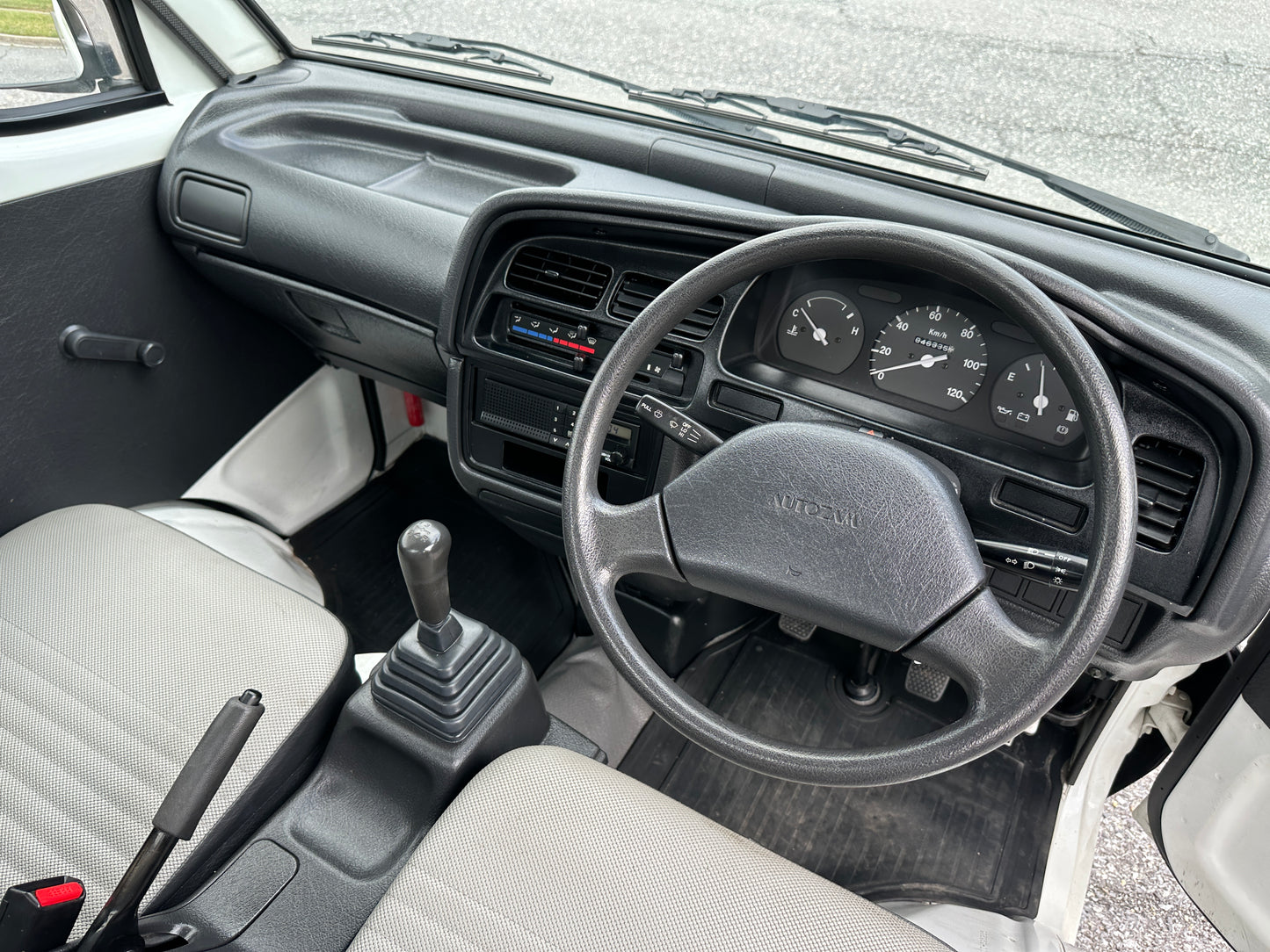 1996 MAZDA AUTOZAM SCRUM - HYDRAULIC CRANE - 28k Miles — LOT#762