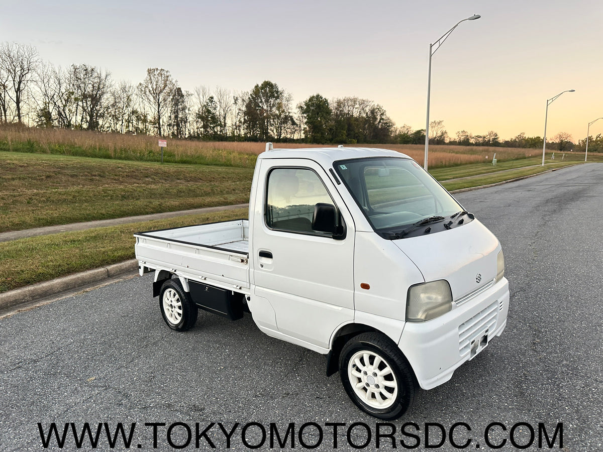 “UNICORN” 1999 SUZUKI CARRY TURBO 4WD - AUTOMATIC TRANSMISSION - A/C - 19k MILES — LOT#997
