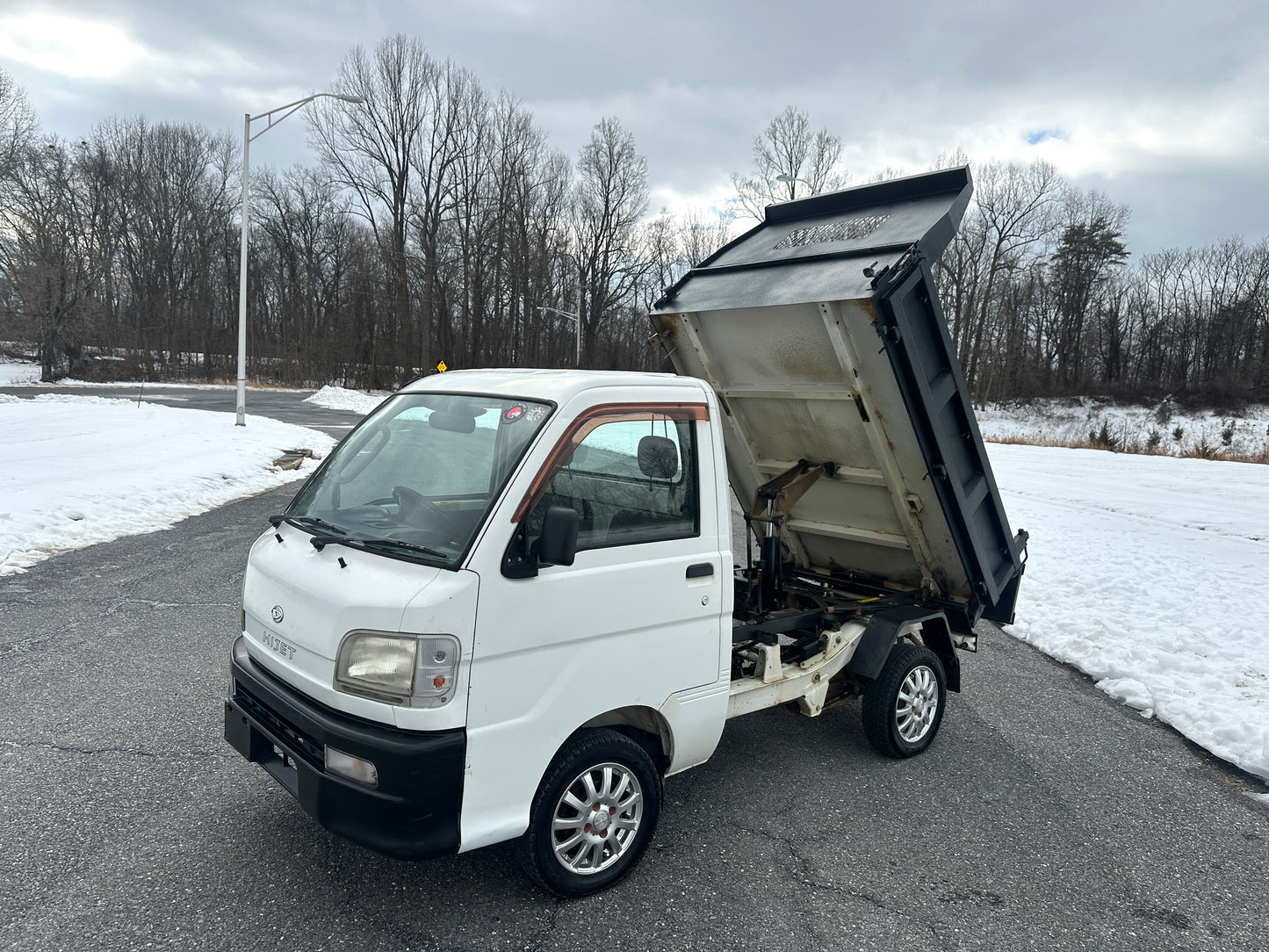 1999 DAIHATSU HIJET HEAVY-DUTY PTO DUMP - 4WD - FUEL INJECTED - 2 SPEED TRANSFERCASE — LOT#732