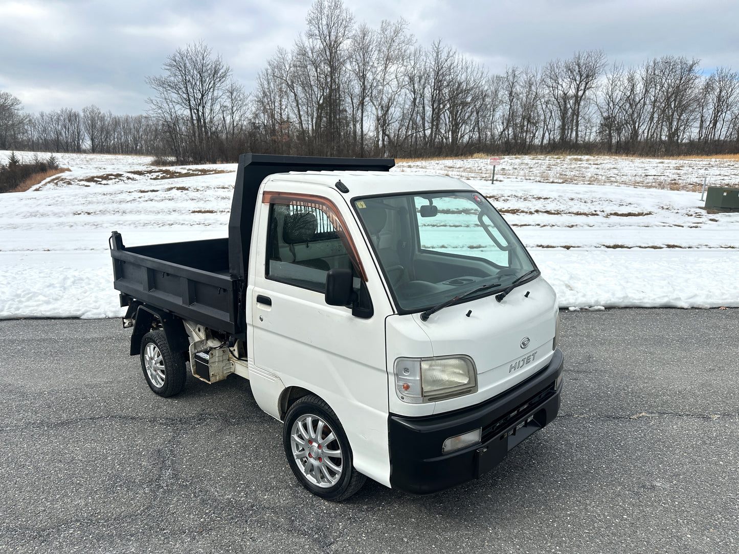 1999 DAIHATSU HIJET HEAVY-DUTY PTO DUMP - 4WD - FUEL INJECTED - 2 SPEED TRANSFERCASE — LOT#732