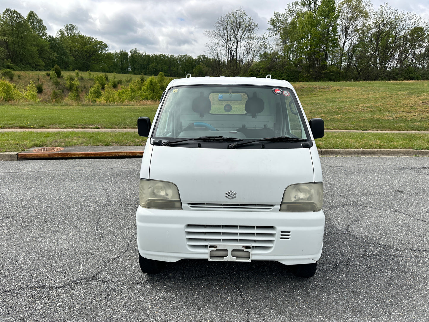 1999 SUZUKI CARRY -4WD - POWER WINDOWS - FUEL INJECTED - 2 SPEED TRANSFERCASE -A/C — LOT#848