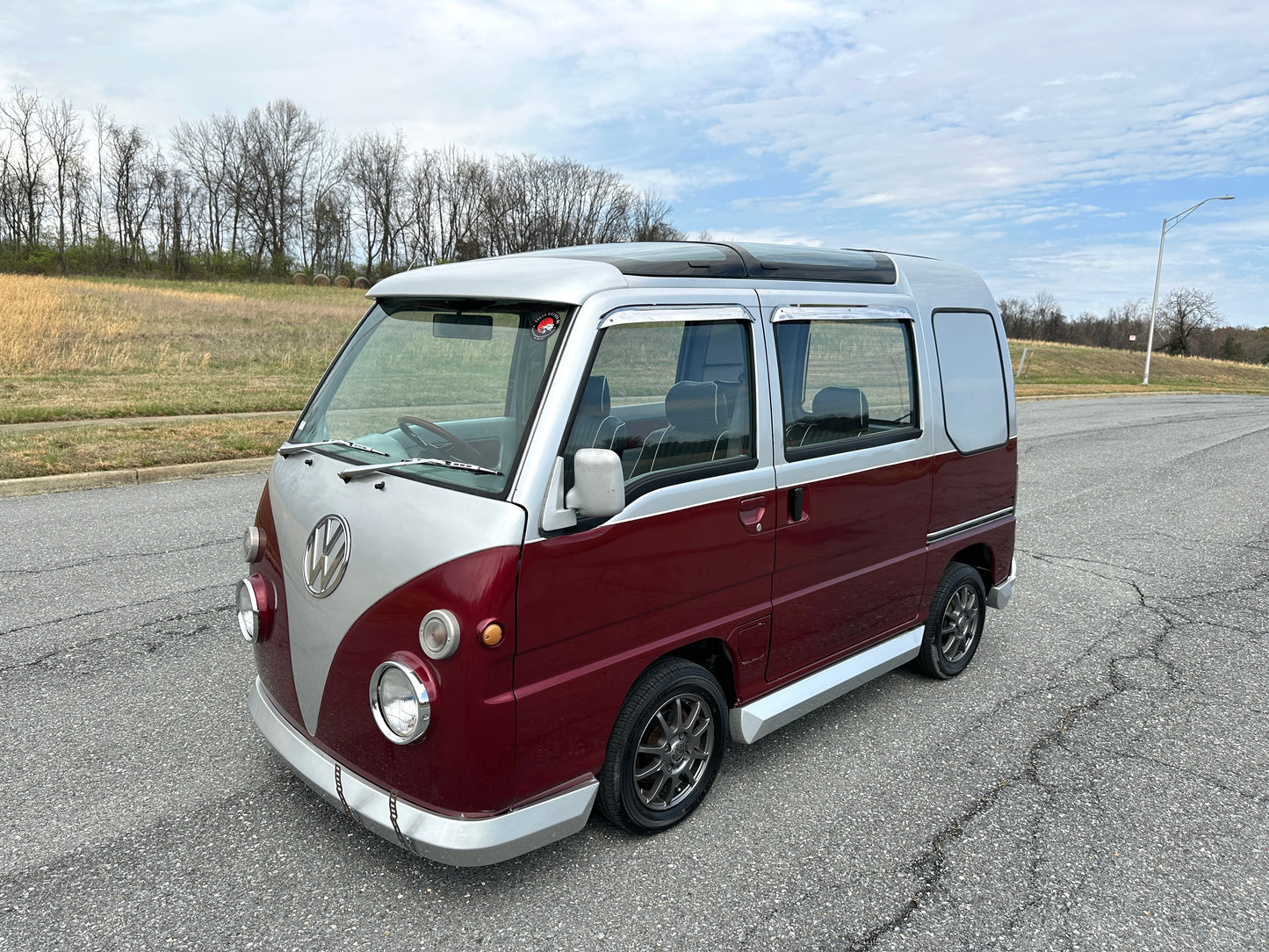 1994 SUBARU SAMBAR DIAS - VW BODY KIT - AUTOMATIC TRANSMISSION — LOT#841