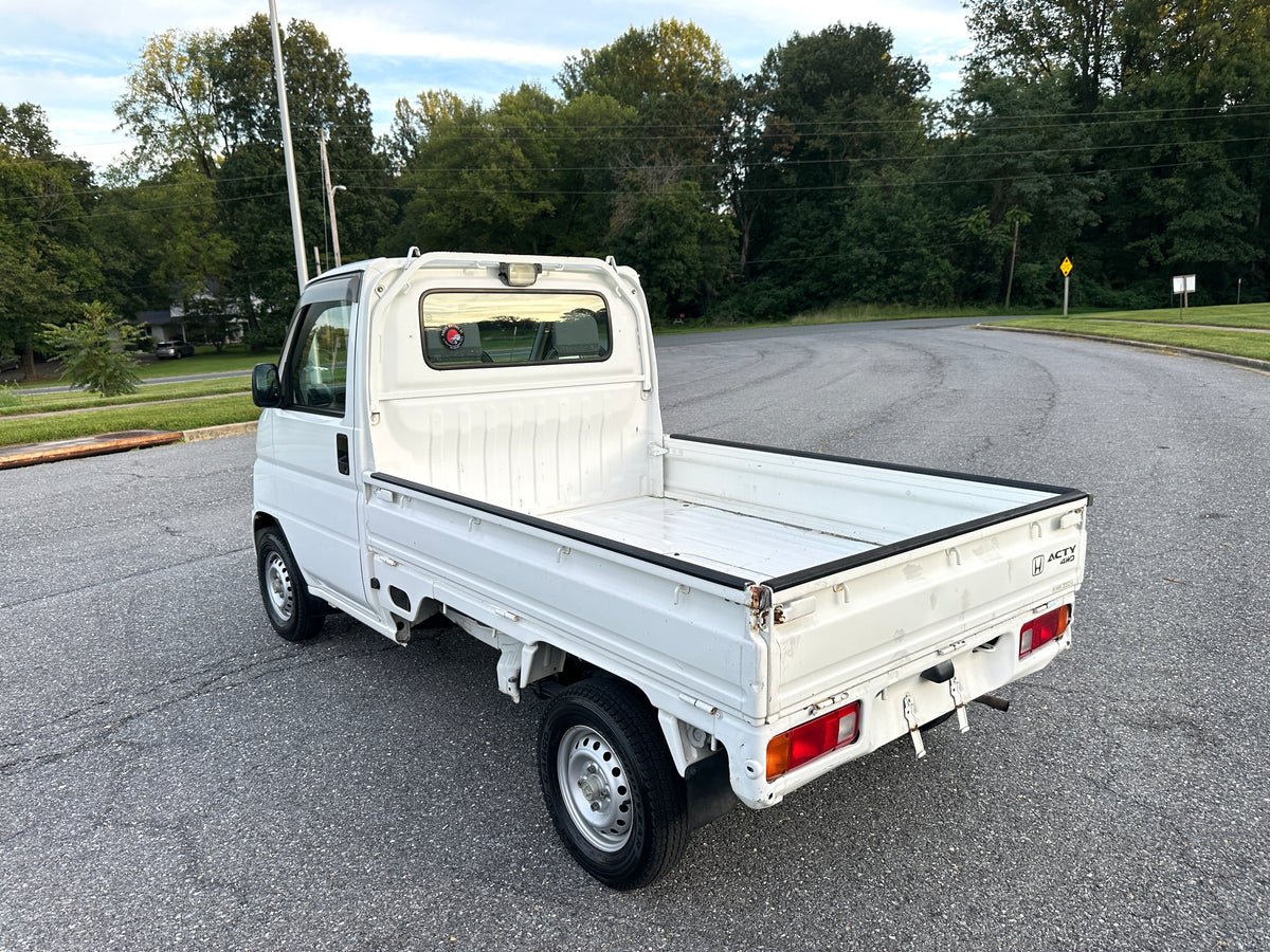 2001 HONDA ACTY SDX 4WD - FUEL INJECTION - AIRBAG - POWER STEERING - 34K MILES — LOT#878