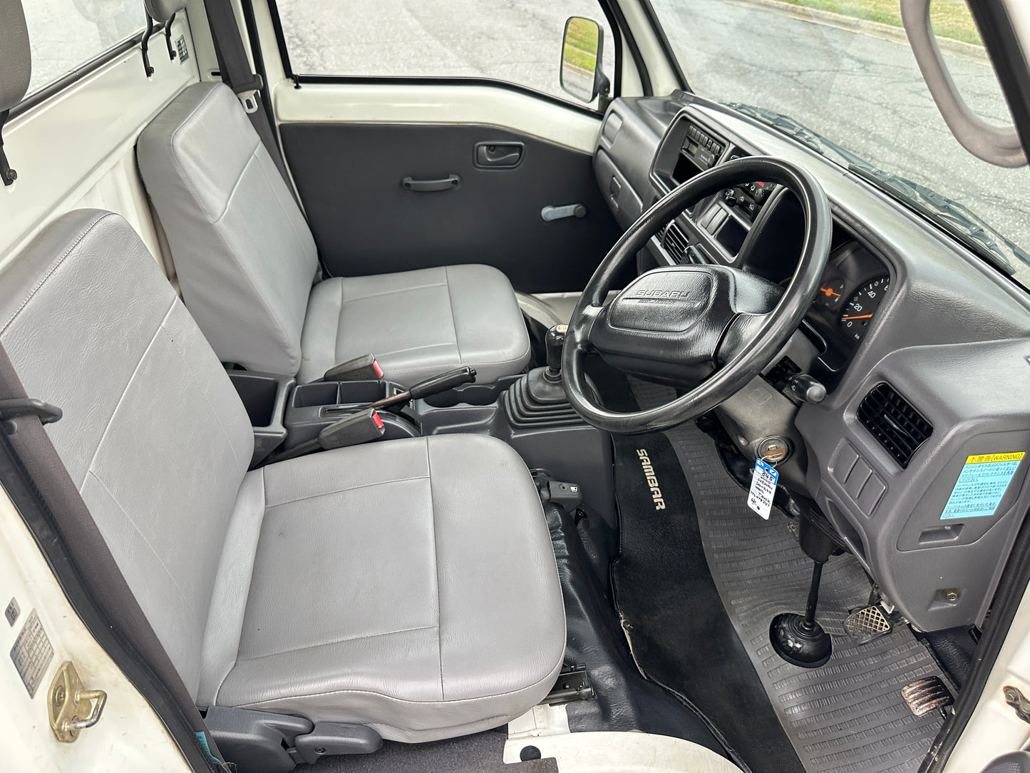 2000 SUBARU SAMBAR LORRY FUEL TANKER 4WD - A/C - FUEL INJECTION - AIRBAG - POWER STEERING — LOT#845