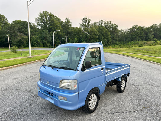 1999 DAIHATSU HIJET GD-S210P 4WD - FUEL INJECTED - 5 SPEED - A/C - CUSTOM PAINTJOB — LOT#890