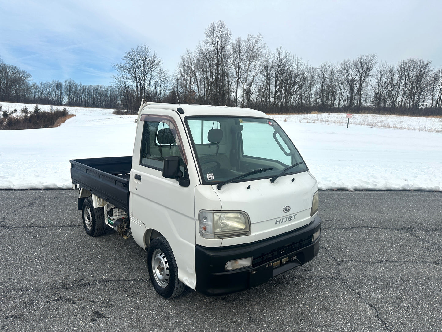 1999 DAIHATSU HIJET DUMP 4WD FUEL INJECTED - 2 SPEED TRANSFERCASE - DIFF LOCK - A/C — LOT#732