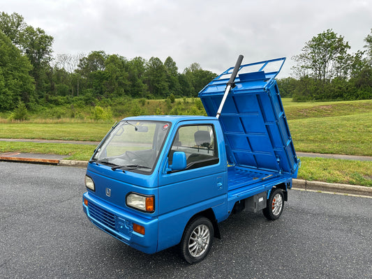 1991 HONDA ACTY ATTACK DUMP 4WD - DIFF LOCK - A/C - CUSTOM PAINTJOB — LOT#911