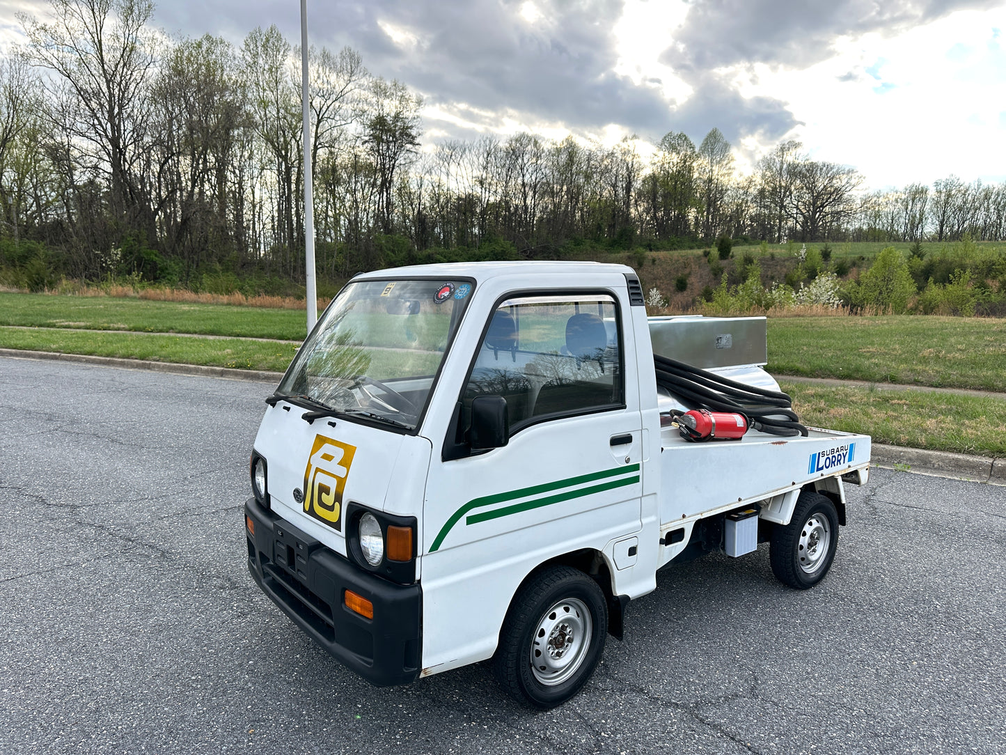 1991 SUBARU SAMBAR LORRY FUEL TANKER - 4WD - 5 SPEED — LOT#844