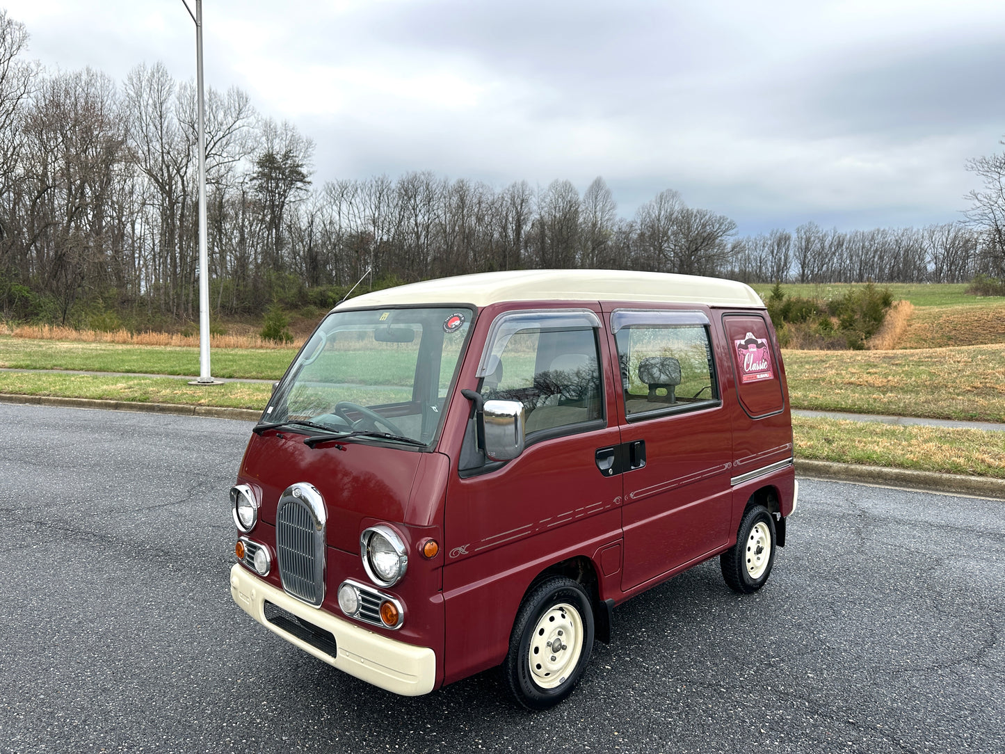 1995 SUBARU SAMBAR DIAS CLASSIC - 5 SPEED MANUAL — Lot#825