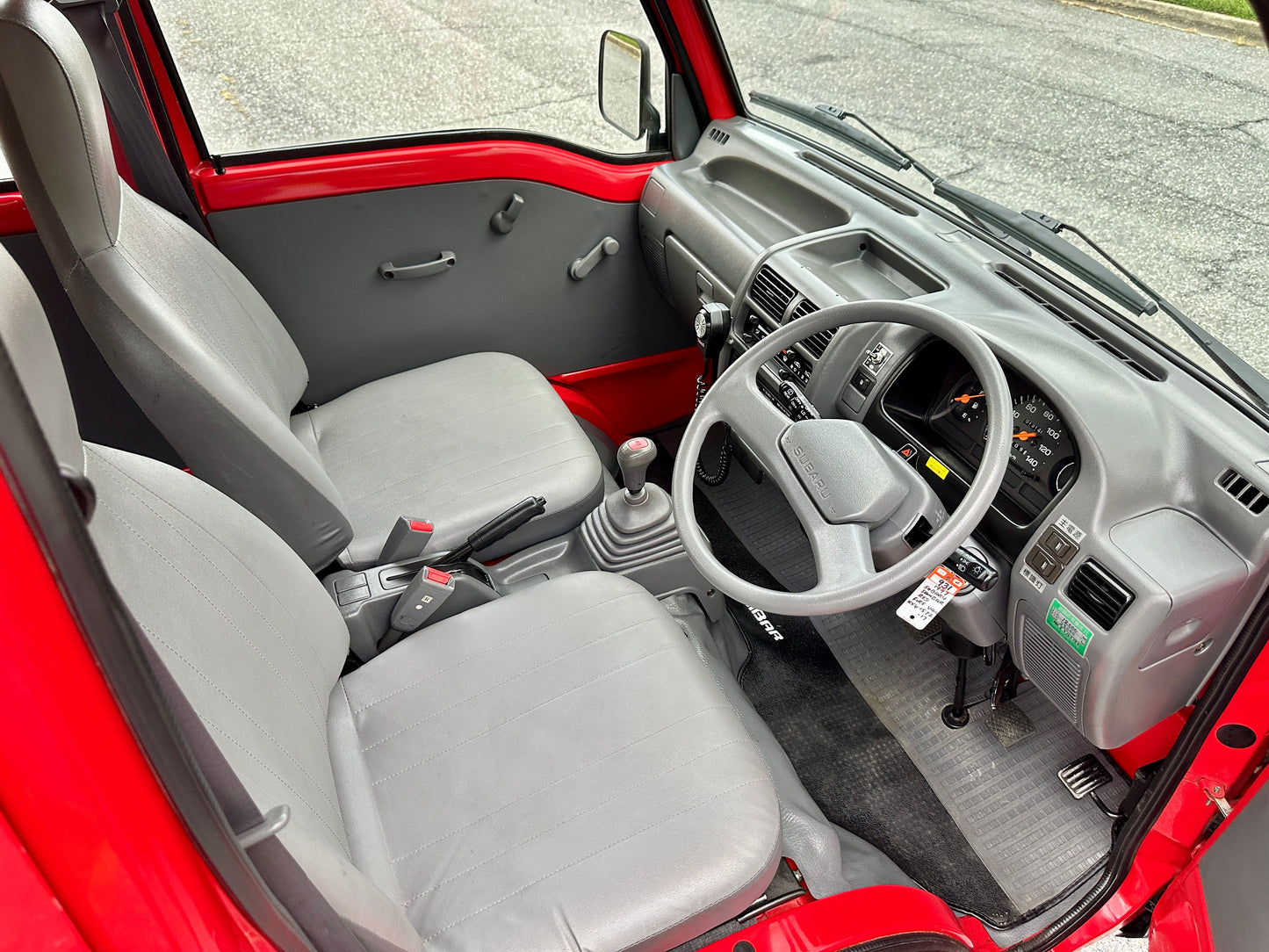 RARE FIRE VAN - 1997 SUBARU SAMBAR DIAS 4WD - FULLY EQUIPPED — LOT#931
