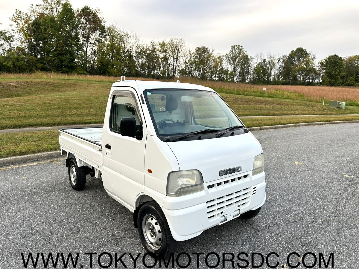 2000 SUZUKI CARRY - 4WD -FUEL INJECTED - 2 SPEED TRANSFER-CASE - A/C - ONLY 38k MILES — LOT#986