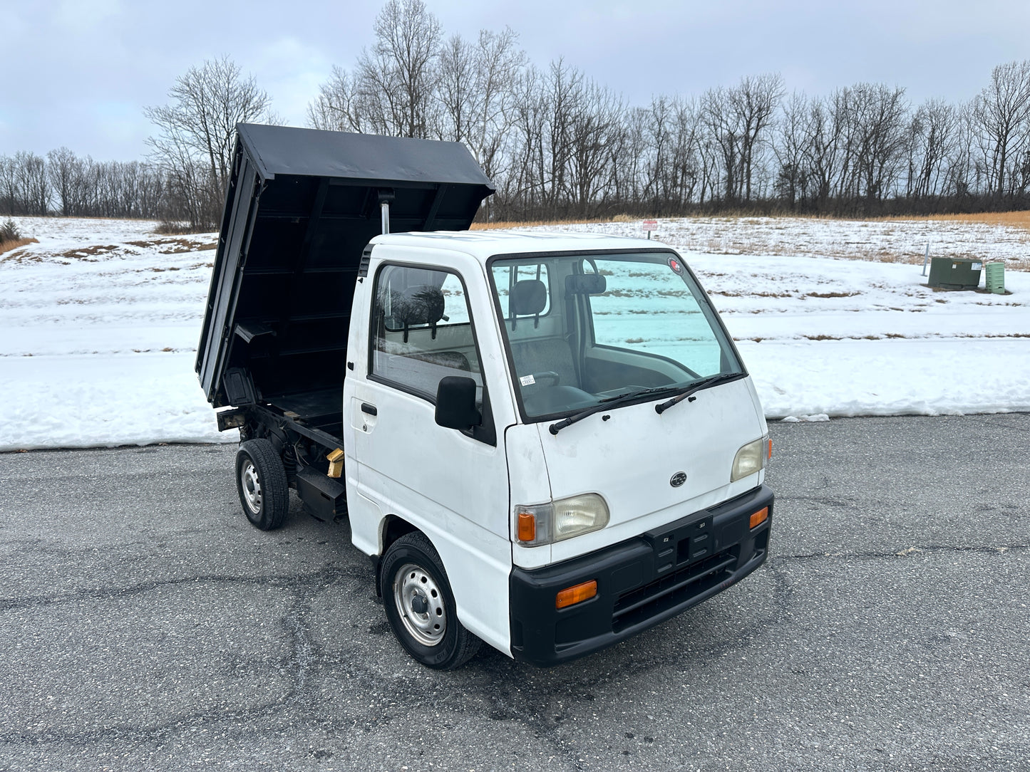 1996 SUBARU SAMBAR DUMP TRUCK - A/C - 38k Miles — LOT#781
