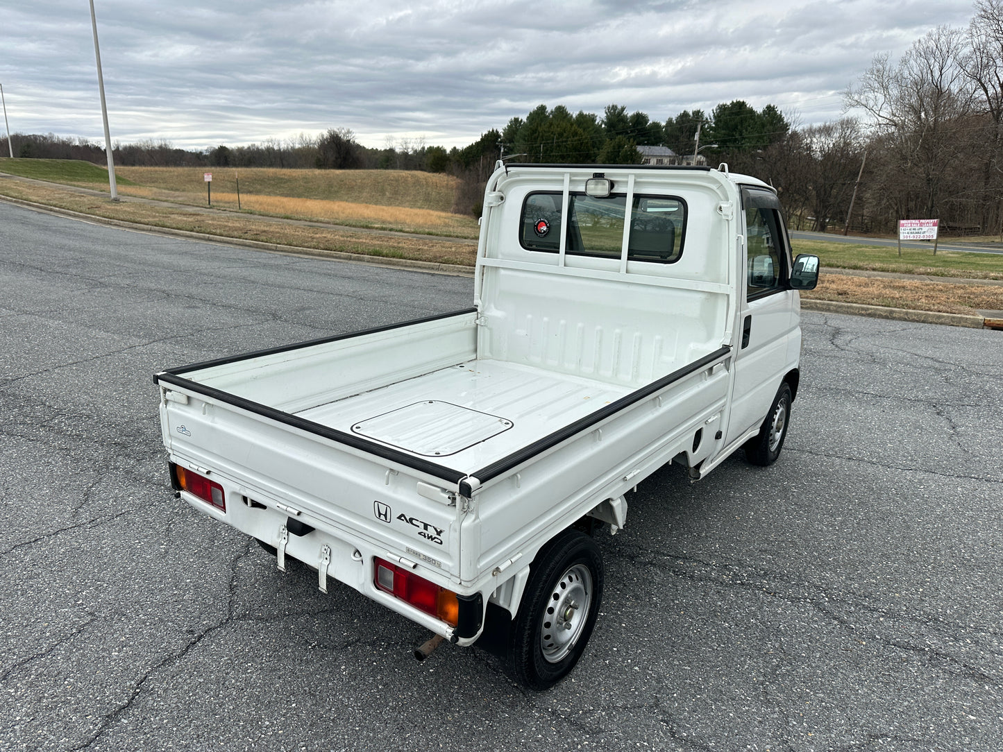 2000 HONDA ACTY ATTACK 4WD - DIFF LOCK - EFI - 39K Miles — LOT#843