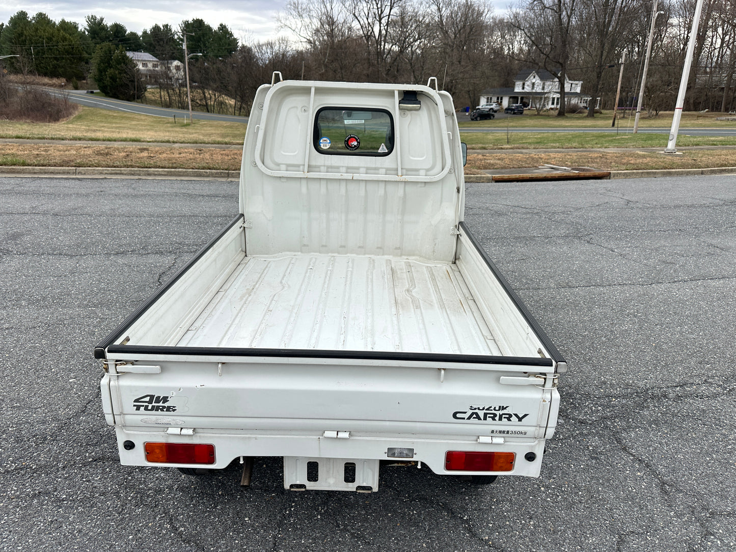 1999 SUZUKI CARRY TURBO 4WD - A/C - FUEL INJECTED - 15K Miles — LOT#829