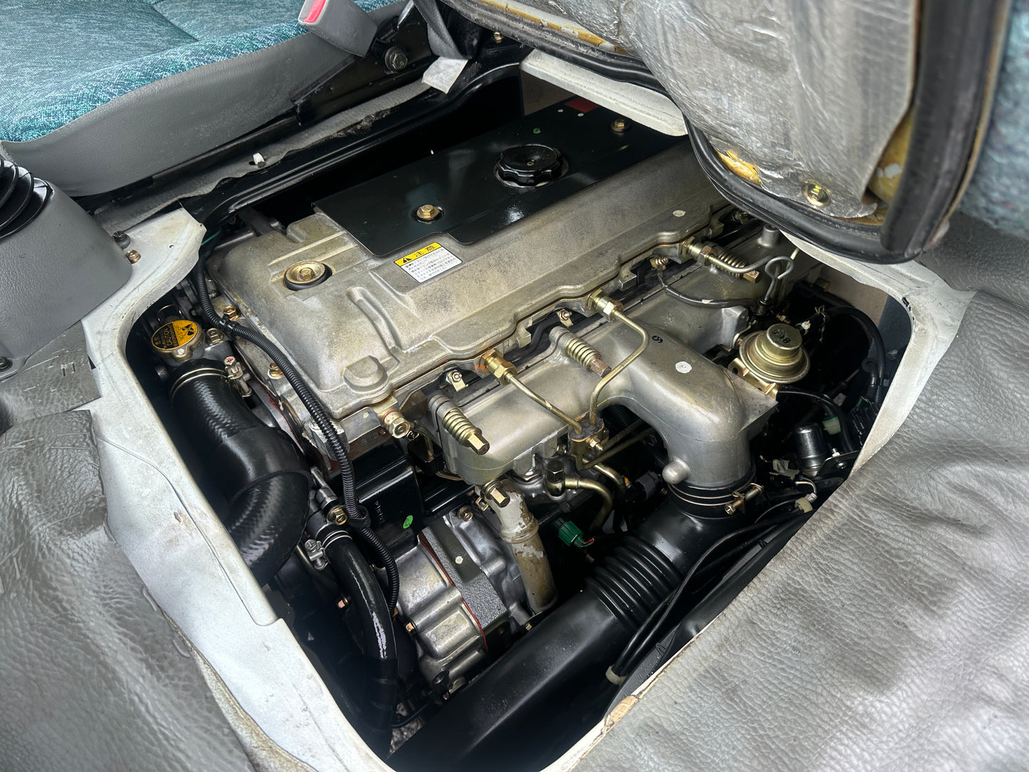 1999 MITSUBISHI CANTER FE53EB JAPANESE FIRE TRUCK - DIESEL - 13k Miles — LOT#723