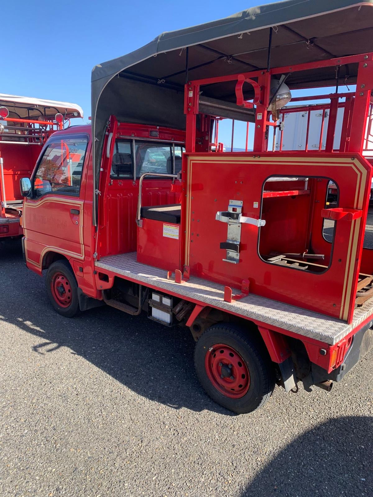 1998 SUBARU SAMBAR FIRE TRUCK 4WD