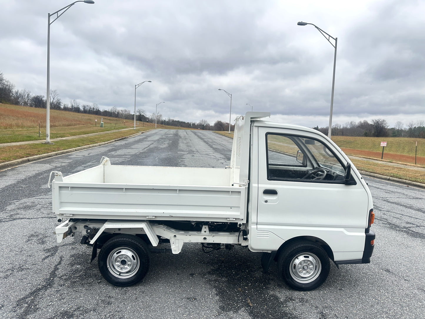 1995 MITSUBISHI MINICAB PTO OPERATED DUMP - 4WD - FULLY SERVICED — LOT#651