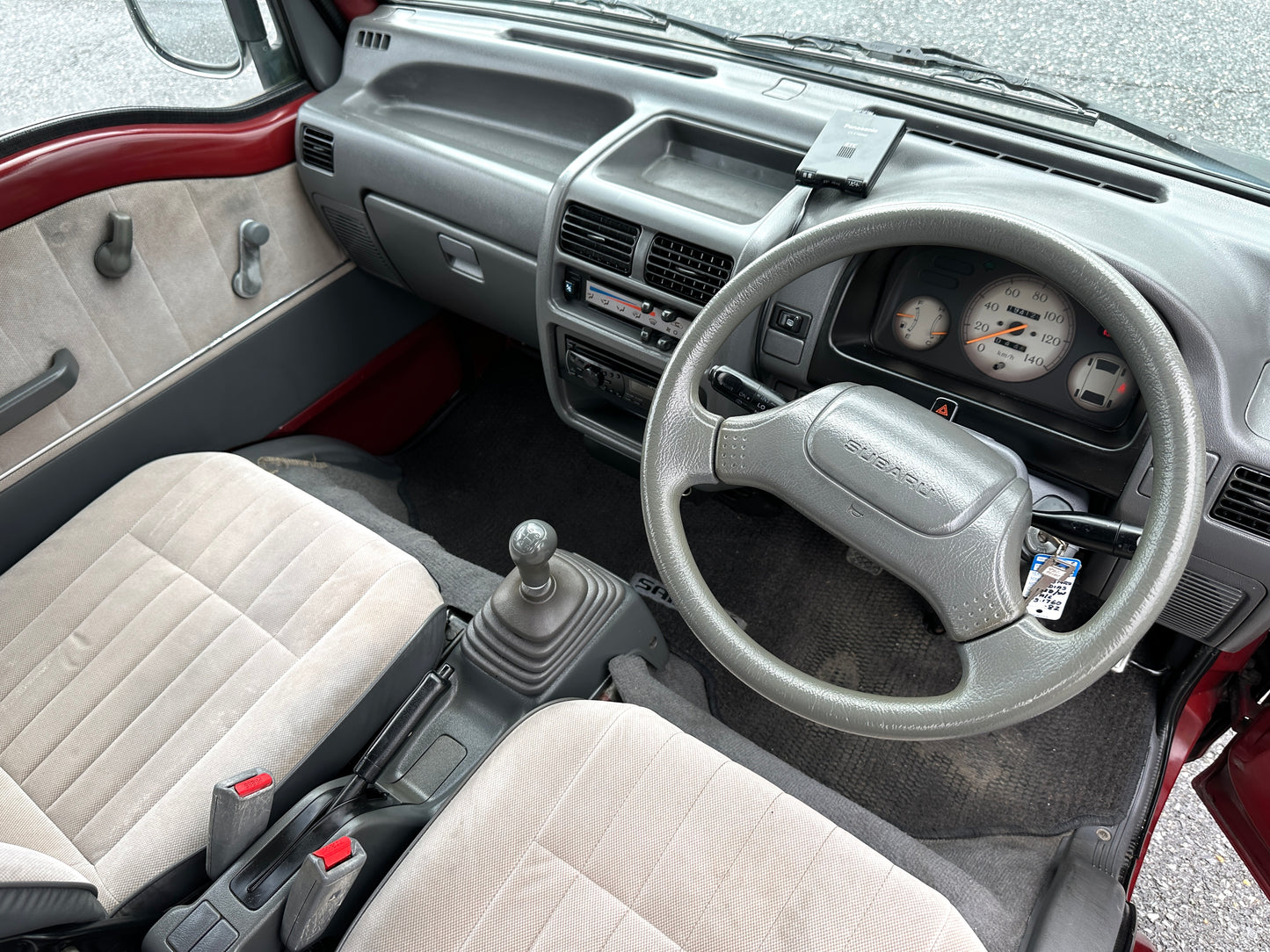 1995 SUBARU SAMBAR DIAS CLASSIC - 5 SPEED MANUAL — Lot#825