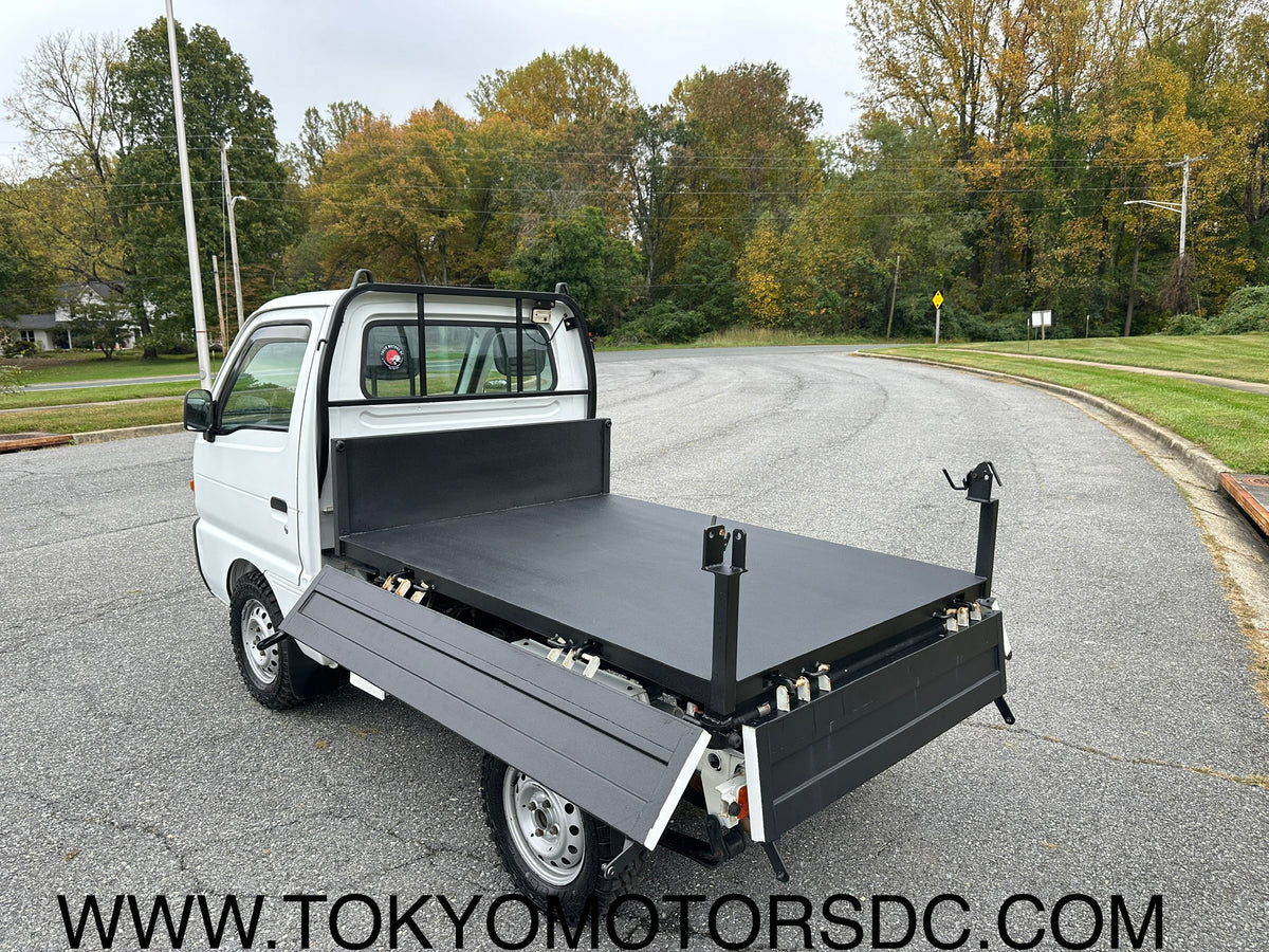 1998 SUZUKI CARRY 3-WAY DUMP - 4WD - A/C - 35k MILES — LOT#956