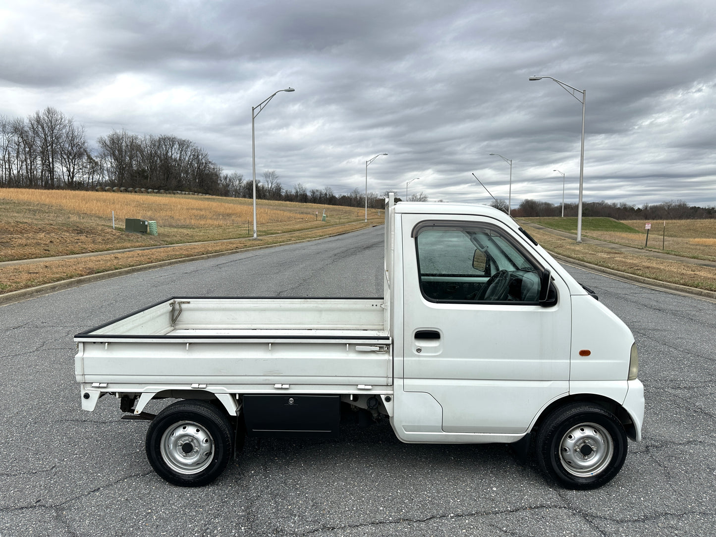 1999 SUZUKI CARRY TURBO 4WD - A/C - FUEL INJECTED - 15K Miles — LOT#829