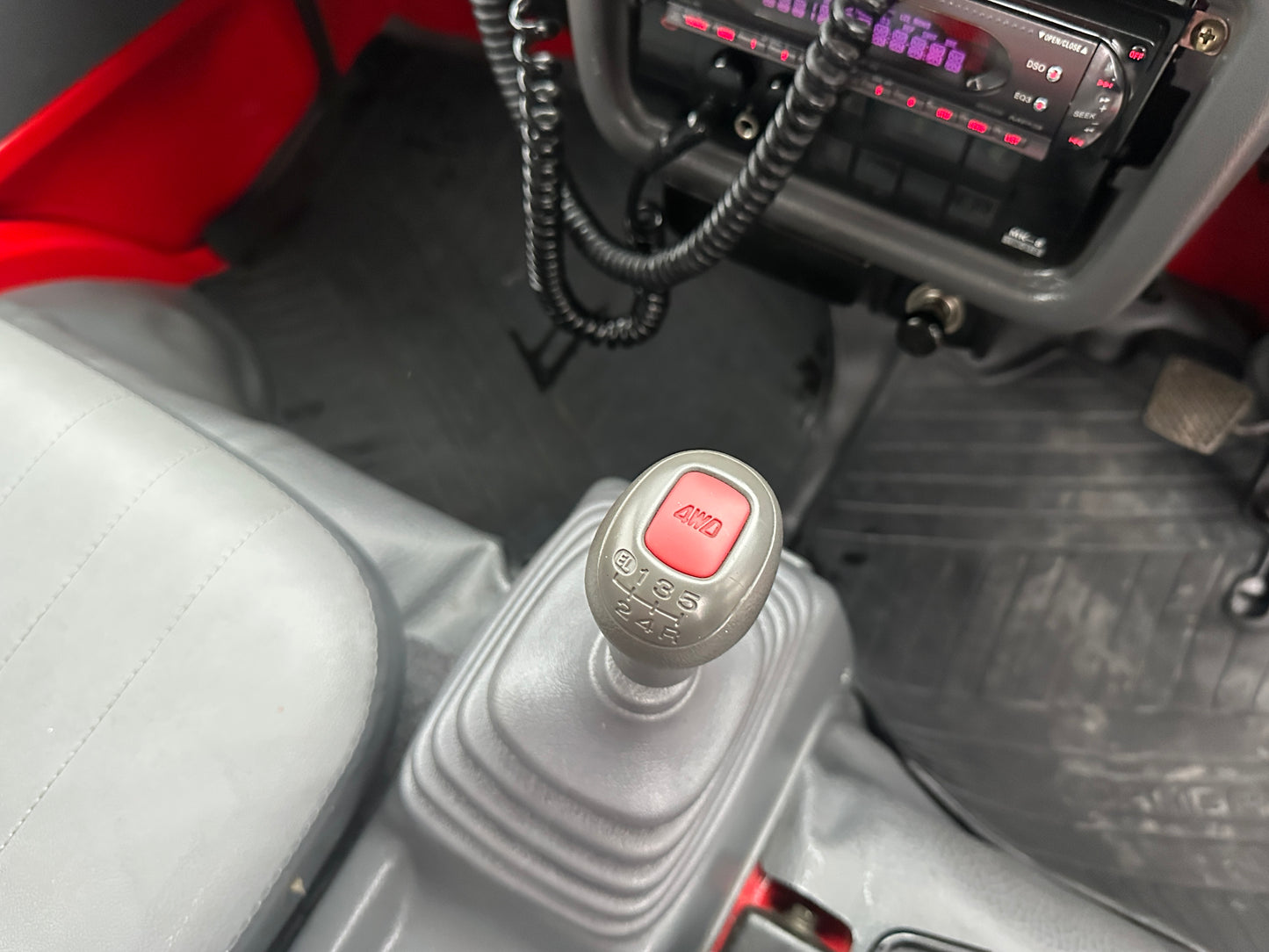 1995 SUBARU SAMBAR FIRE TRUCK 4WD - 3,278 MILES — LOT#717