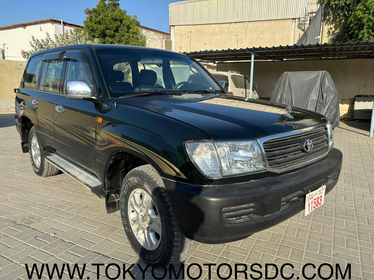 1998 TOYOTA LAND CRUISER HZJ105 GX - “GCC SPEC” - DIESEL- SOLID FRONT AXLE - DUAL FUEL TANKS