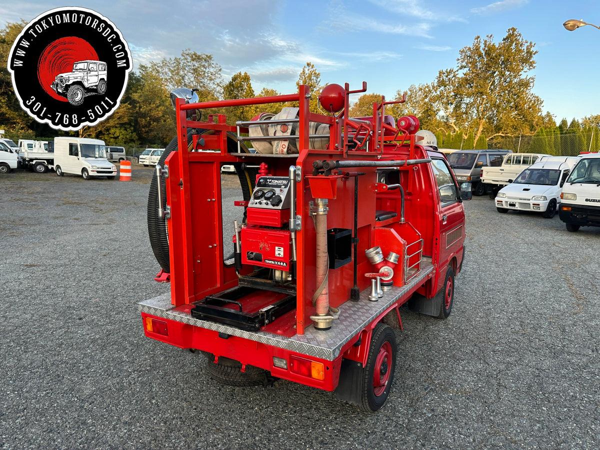 1993 DAIHATSU HIJET FIRE TRUCK 4WD - FULLY EQUIPPED - 2,307 Miles — LOT#982