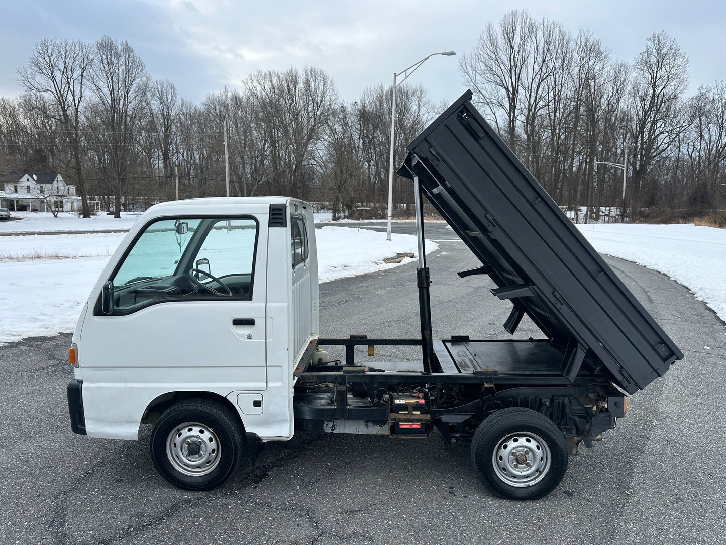 1996 SUBARU SAMBAR DUMP TRUCK - A/C - 38k Miles — LOT#781