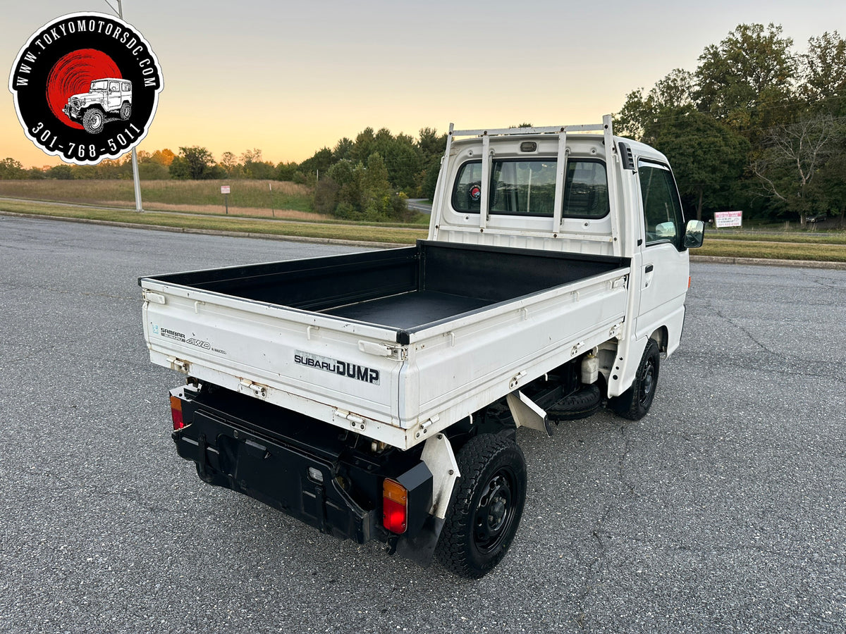 1998 SUBARU SAMBAR 3-WAY DUMP 4WD - 5,485 MILES — LOT#953