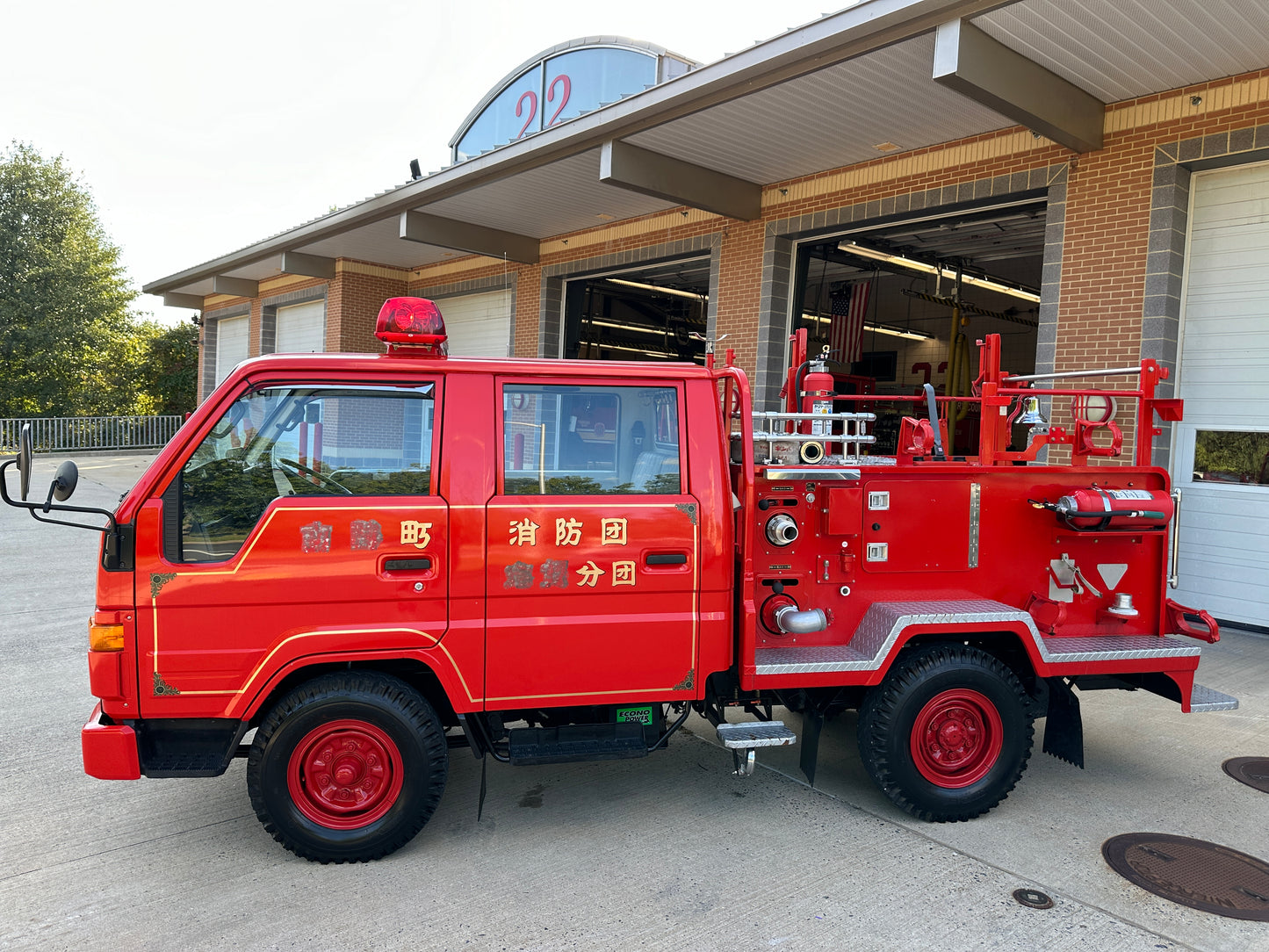 1993 TOYOTA DYNA 200 YU60 JAPANESE FIRE TRUCK