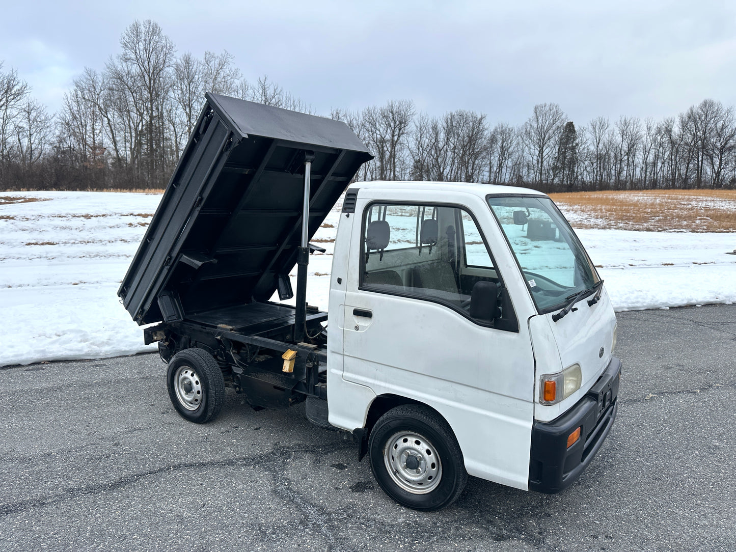 1996 SUBARU SAMBAR DUMP TRUCK - A/C - 38k Miles — LOT#781