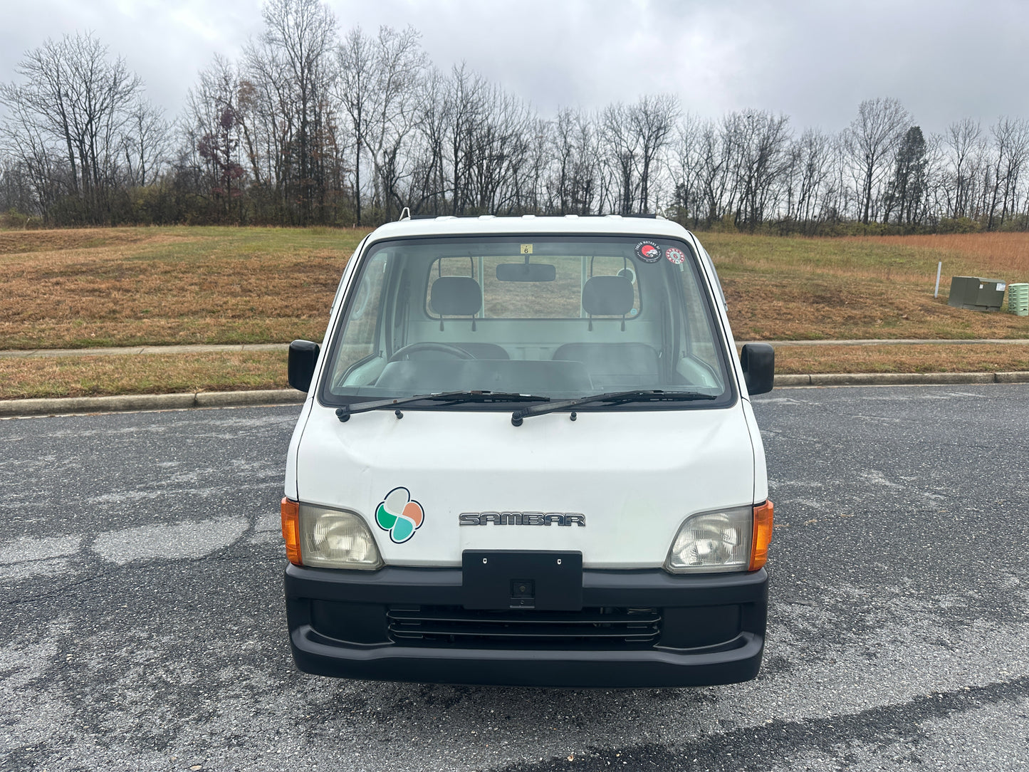 1999 SUBARU SAMBAR 4WD - FUEL INJECTED - A/C - ONLY 29K MILES — LOT#681