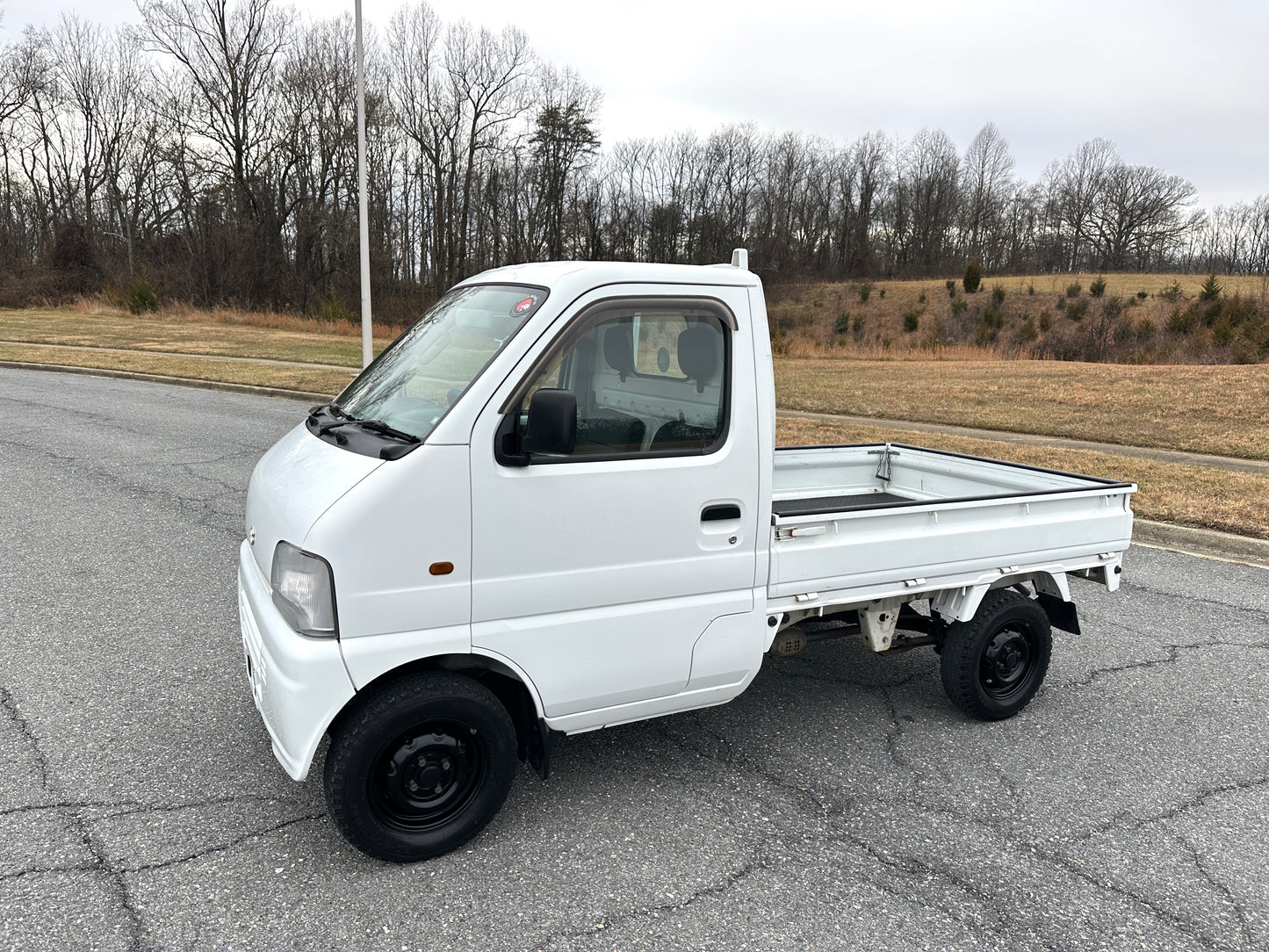 1999 SUZUKI CARRY -4WD -FUEL INJECTED -2 SPEED TRANSFER-CASE -A/C — LOT#754