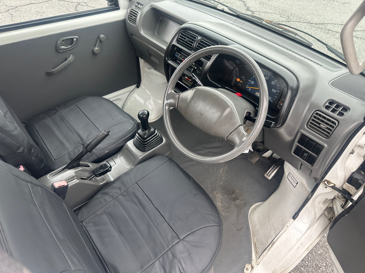 1999 SUZUKI CARRY TURBO - 4WD - A/C - FUEL INJECTION- 5 SPEED — LOT#711