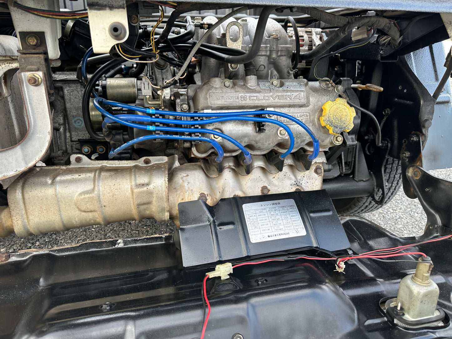1998 SUBARU SAMBAR SPECIAL 4WD - AUTOMATIC TRANSMISSION - A/C - FUEL INJECTION — LOT#776
