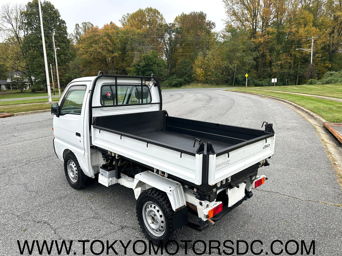 1998 SUZUKI CARRY 3-WAY DUMP - 4WD - A/C - 35k MILES — LOT#956