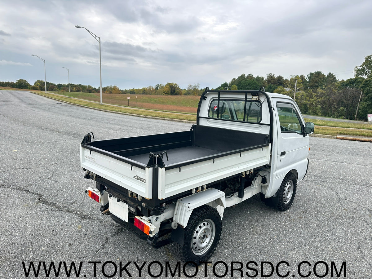 1998 SUZUKI CARRY 3-WAY DUMP - 4WD - A/C - 35k MILES — LOT#956